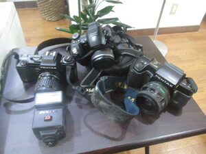 ジャンク品 カメラ まとめて3台セット ペンタックス A3 DATE SFX FUJIFILM S5000 PENTAX AF200SA レンズ smc PENTAX-A 1:3.5-4.5 35-70mm