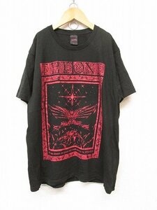 k5628：BABYMETALベビーメタル THE ONE ツアーTシャツ L バンTee 黒赤：35