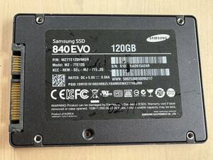 SAMSUNG SSD120GB【動作確認済み】　0211