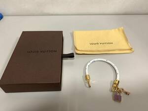 【質屋 尾張屋商店 東京】LOUIS VUITTON ルイヴィトン ブレスレット ブラスレラックイット 17 モノマルチ 白 M6604F