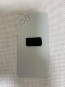A111-iPhone 11Pro MAX 専用 バックパネル シルバー背面ガラス 新品未使用品