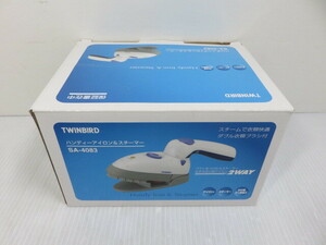 【中古品】 TWINBIRD ツインバード ハンディー アイロン＆スチーマー SA-4083 2015年製 ○YR-14109○アリ/YR14109