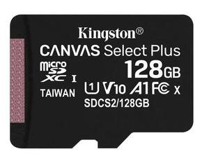 キングストン microSD 128GB 最大100MB/s UHS-I V10 A1 Nintendo Switch動作確認済 