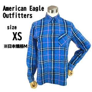 【XS】American Eagle レディース シャツ アメリカ規格 大きめ
