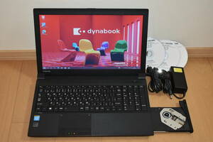 即決！Win10 ノートPC 東芝 B453:無線LAN / 内蔵DVDデッキ / Bluetooth