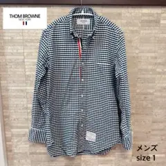 THOMBROWNE. トムブラウン メンズ サイズ1 チェック トリコロール