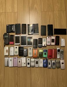 iPhone スマホ　ガラケー　PHS ジャンク品48台