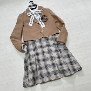 repipi armario レピピアルマリオ フォーマルスーツ 卒服 卒業式 入学式 通学 女の子 ジャケット ワンピース サイズM 160-165cm 美品