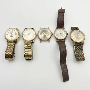 SEIKO セイコー weekdater liner Crown Super Sportsmatic 機械式時計 5点 現状品