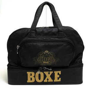 DOLCE＆GABBANA ドルガバ ボストンバッグ 牛革 DG BOXEロゴ 肩掛け ワンショルダーバッグ