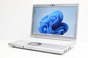 ノートパソコン Windows11 中古 ハイスペック Panasonic レッツノート CF-SV7 第8世代 Core i7 メモリ16GB SSD512GB Windows10