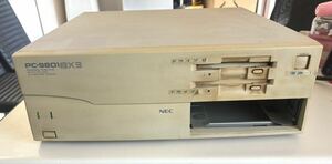 昭和レトロNEC PC-9801 BX3/U2 パーソナルコンピュータ　通電確認済み