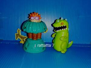 BURGERKING☆Nickelodeon☆RUGRATS☆Reptar Wagon☆バーガーキング☆ラグラッツ☆レプターワゴン☆恐竜☆チャッキー☆セット☆ニコロデオン