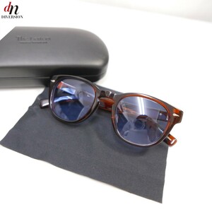 18SS The Letters kearny END ザ レターズ カーニー エンド Wellington Sunglasses. ウエリントン セルフレーム サングラス BROWN