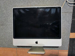 【ジャンク】iMac Mid2009 24inch Model No:A1225　純正キーボード、マウス付属