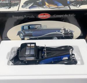 ★新品　Bauer 1/18 Bugatti Royale Coupe de Ville バウアー ブガッティ　ロワイヤル 台座 付き　全長約40CM 関: CMC EXOTO BBR ≠1/12