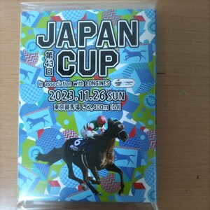 競馬　非売品　ジャパンカップ　イクイノックス優勝　メモポストイット　コレクション　未使用　未開封　東京競馬場　ウマ娘　