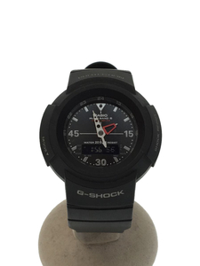 CASIO◆ソーラー腕時計_G-SHOCK/デジアナ/ブラック/AWG-M520-1AJF