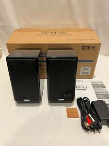 ☆★【美品】ONKYO DP-M1(B) パワードスピーカーシステム ピアノブラック★☆