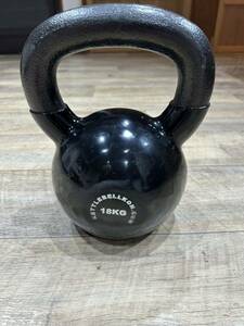 KETTLEBELLKON ケトルベル 筋トレ トレーニング ケトルベル魂 ダンベル 18kg 中古