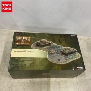 1円〜 コーギー WORLD WAR II COLLECTION 1/50 CC61006 T-34 & タイガー戦車セット クルスク ジオラマ LIMITED EDITION