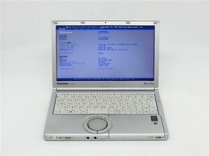 中古　Panasonic　CF-SX4　5世代I5　5200U　8GB　13型 ノートパソコン　BIOSまで表示　　詳細不明　　ジャンク扱い 　