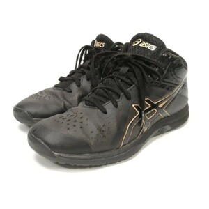 asics アシックス LADY GELFAIRY 8（レディース） レディースバスケットボールシューズ23.5cm TBF403-002(BLACK/CHAMPAGNE)