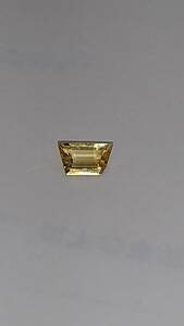 シトリン　裸石　ルース　天然石　0.55ct ⑬