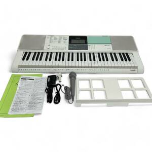 ◆ カシオ CASIO 電子キーボード LK-512 ホワイト 61鍵盤 70-40