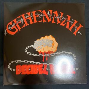 【90/2000】 Gehennah 「Decibel Rebel」 OPLP065Ltd SPV008-20021LP 1997年 ヘビメタ レコード LP
