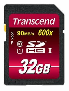 中古品　送料無料 Transcend SDHC 32GB 90MB/S 600X class10 U1 UHS-I