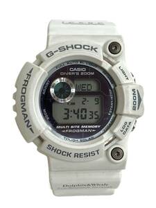 CASIO (カシオ) G-SHOCK Gショック FROGMAN デジタル腕時計 イルカ クジラ イルクジ GW-206K ホワイト メンズ/004