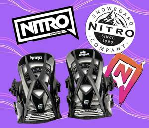 未使用　NITRO ナイトロ　MICRO CHARGER キッズ　ビンディング　XSサイズ　子供用　スノーボード