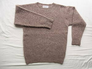 Shetland Woollen Co. シェットランド ウーレン　シャギードッグセーター　サイズ XS MADE IN SCOTLAND