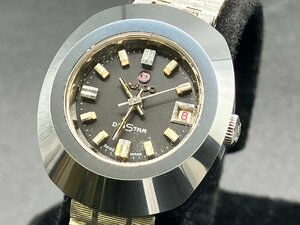 【送料無料/高級時計】RADO ラドー ダイヤスター デイト DIASTAR 腕時計 312805 黒文字盤 レディース 手巻き ヴィンテージ アンティーク