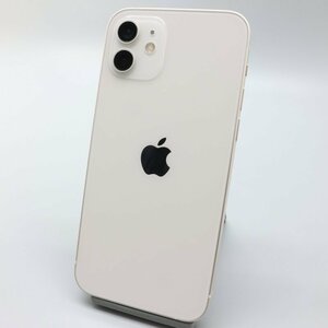 Apple iPhone12 64GB White A2402 MGHP3J/A バッテリ82% ■SIMフリー★Joshin4224【1円開始・送料無料】