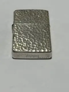 ZIPPO スターリングシルバーハンマートーン オイル ライター 2004年