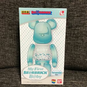 【激レア】ベアブリック 超合金 BE RBRICK MY First B@BY メディコムトイ MEDICOM TOY TurquoiseVer . 千秋