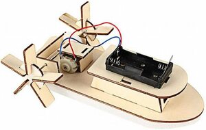 【新品即決】工作キット (汽船) 自由工作/自由研究 子供から大人まで楽しめる！ 科学 組立 簡単 手作り 工作 キット 宿題 課題にも!