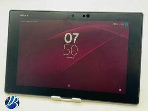 【動作確認・初期化済み】☆Xperia Z2 Tablet SOT21☆KDDI/SONY/32GB/動作確認・初期化済/ブラック/タブレット/中古品/S676