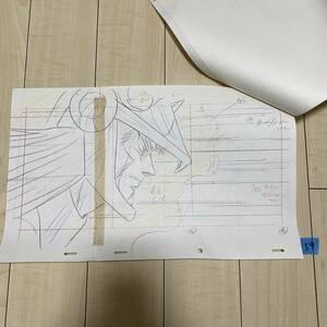 管59 聖闘士星矢 原画（下書き原画)セット ガンマ星 フェクダのトール 当時物・貴重な品！！