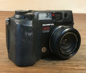 SS-1414■送料込■OLYMPUS CAMEDIA DEGITAL CAMERA C-4040ZOOM 199113294 デジタルカメラ 397g●ジャンク扱い●レンズに曇りあり/くATら