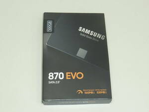 ① 新品 SAMSUNG 870EV SSD MZ-77E500B/IT サムスン　500GB SATA2.5