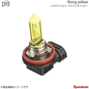 CATZ キャズ Rising yellow ハロゲンバルブ H11 パジェロ ショート/ロング V8#W/V9#W系 H18.10～H24.10 CB1101