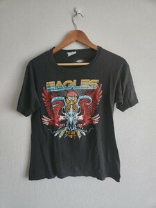 EAGLES 1978 TOUR Tシャツ イーグルス サマー ジャム ツアーT コンサートT 半袖 ブラック 古着 USA プリント ジャンク