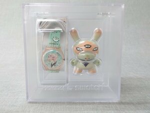 【中古品A】Swatch × Kidrobot Dunny フィギュア付き Tara McPherson スウォッチ マクファーソン (管理番号：049106)