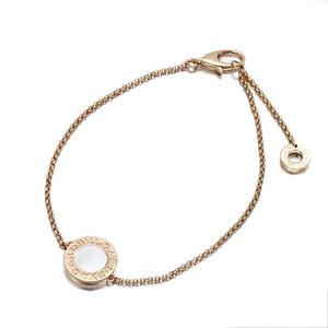 ブルガリ BVLGARI ブルガリ・ブルガリ SM ホワイトシェル K18PG ブレスレット ピンクゴールド750 レディース プレゼント ブランド 人気