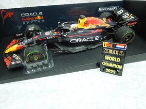 ミニチャンプス 1/18 レッドブル ホンダ RB18 F1 日本GP2022 フェルスタッペン 優勝 WorldChanpion 新品