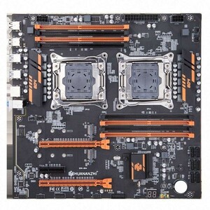 HUANAN HUANANZHI X99-8D4 Intel Dual CPU X99 C612 LGA 2011-3 E5 v3 v4 DDR4 E-ATX Motherboard