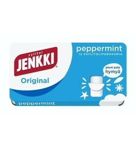 Cloetta Jenkki クロエッタ イェンキ ペッパーミント味 ガム 36箱×18g フィンランドのお菓子です